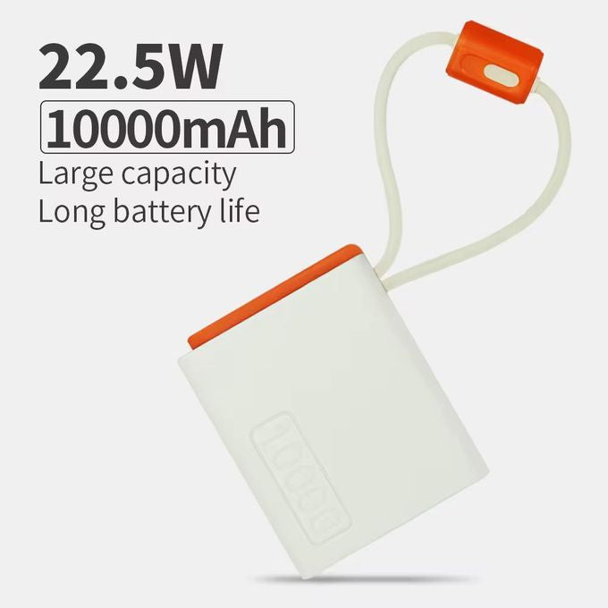 Mini Power Bank 10 000 mAh – Charge Rapide & Compact